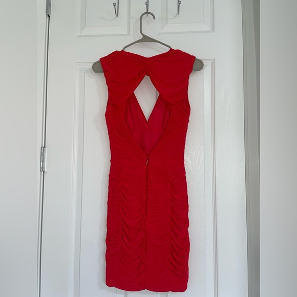 BCBGMAXAZRIA Red Berry dress - Picture 3 of 5